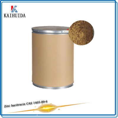 Μαζικός Bacitracin ψευδάργυρου API CAS 1405-89-6 βιομηχανικός βαθμός μεσαζόντων σκονών