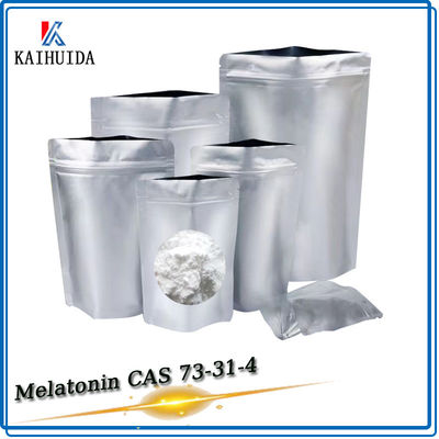 Σκόνη Melatonina Melatonine CAS 73-31-4 Melatonin Melatonin για τη ρύθμιση της βελτίωσης ύπνου