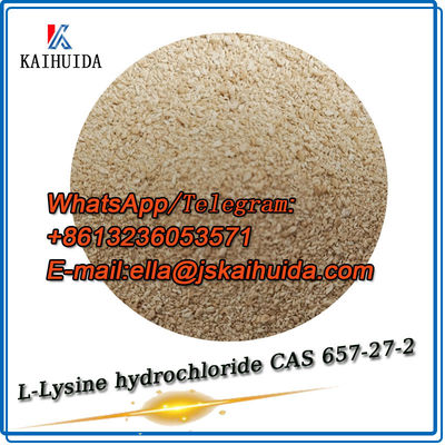 Πρόσθετη ύλη ζωοτροφών L-Lysine HCl CAS 657-27-2 L-Lysine υδροχλωριούχο σκόνη