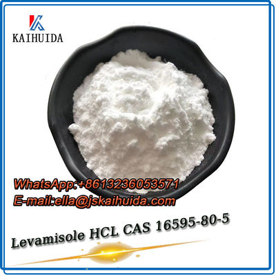 CAS 16595-80-5 Κτηνιατρικά υλικά 99% Λεβαμιζόλη HCl / υδροχλωρίδιο